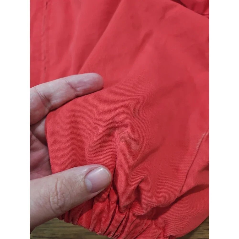 Ralph Lauren Polo Harrington Bomber Jacket Tartan Plaid Lined Men's 2XL Red